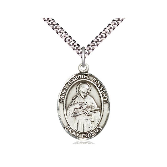 St. Gabriel Possenti Large Pendant
