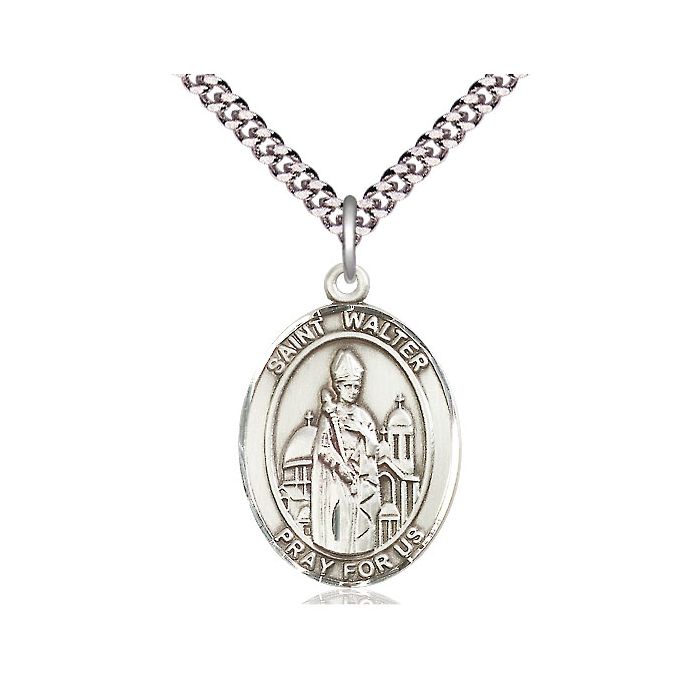 St. Walter of Pontnoise Large Pendant