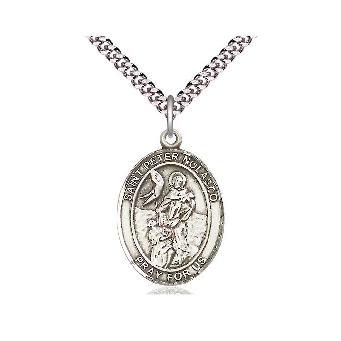St. Peter Nolasco Large Pendant