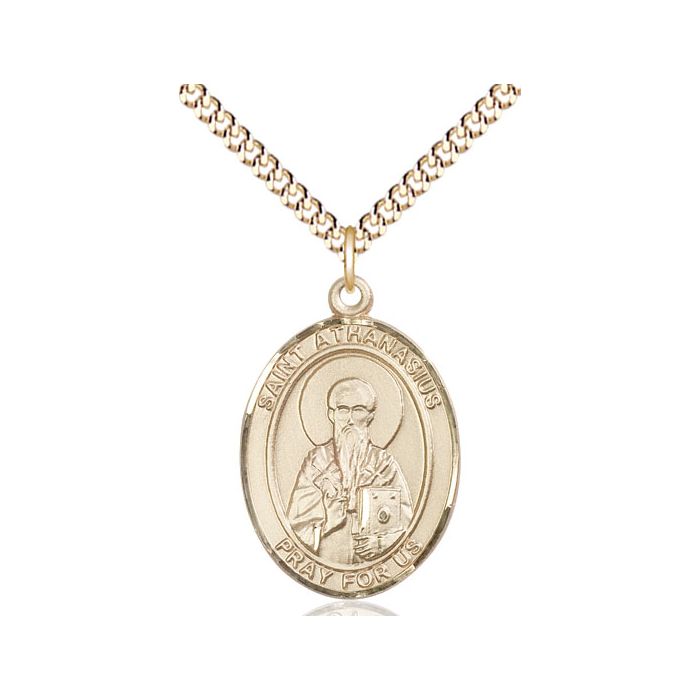 St. Athanasius Large Pendant