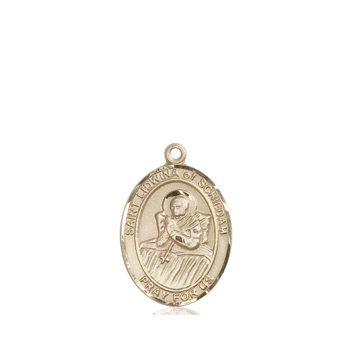 St. Lidwina of Schiedam Large Pendant