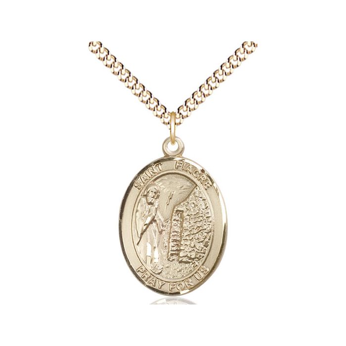 St. Fiacre Large Pendant