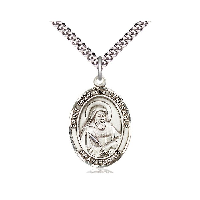 St. Bede the Venerable Large Pendant