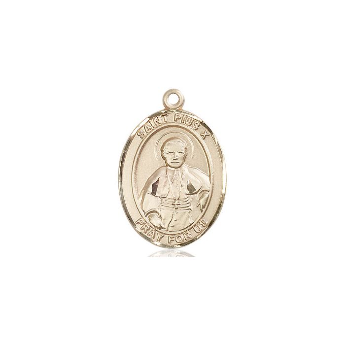 St. Pius X Large Pendant
