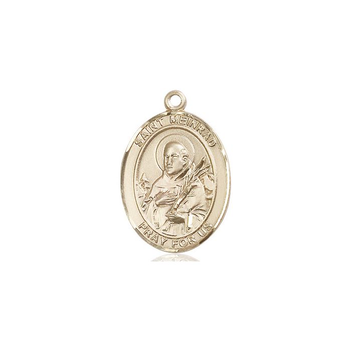 St. Meinrad of Einsideln Large Pendant