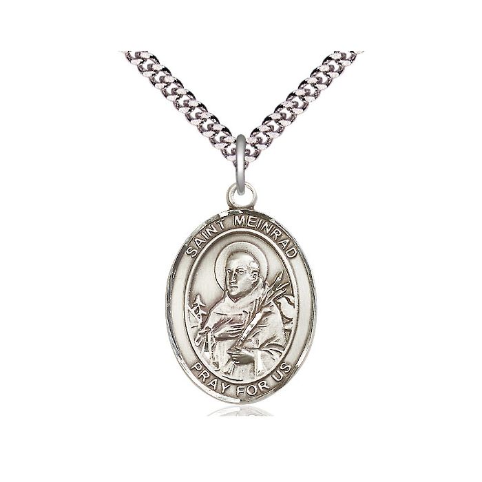 St. Meinrad of Einsideln Large Pendant
