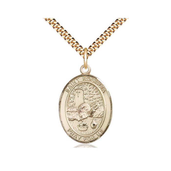 St. Rosalia Large Pendant