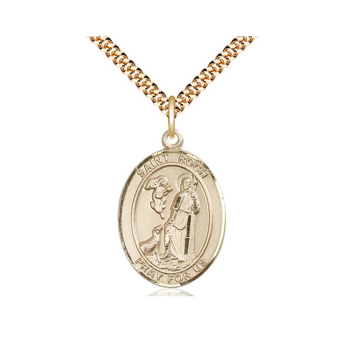 St. Roch Large Pendant