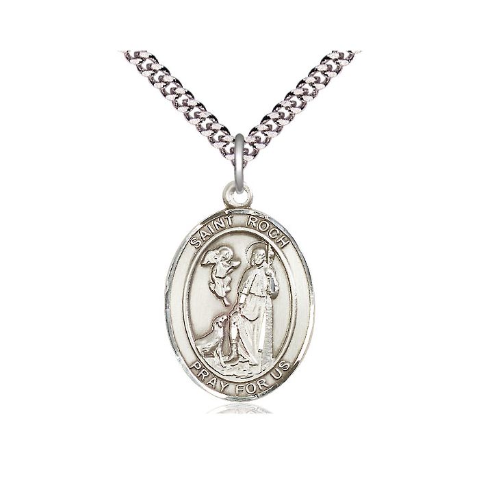 St. Roch Large Pendant