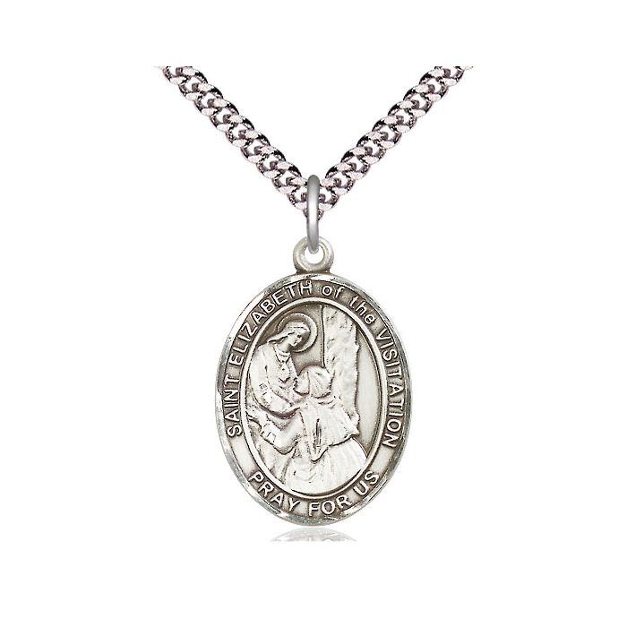 St. Elizabeth of the Visitation Large Pendant