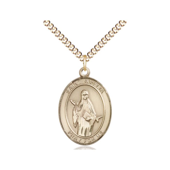 St. Amelia Large Pendant