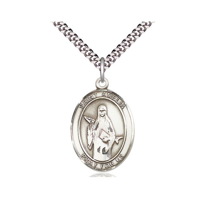 St. Amelia Large Pendant