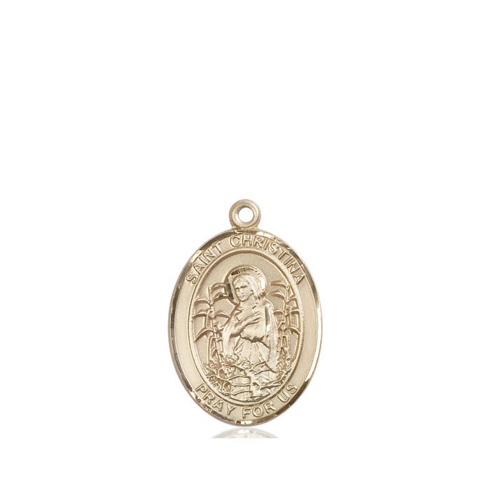 St. Christina the Astonishing Large Pendant