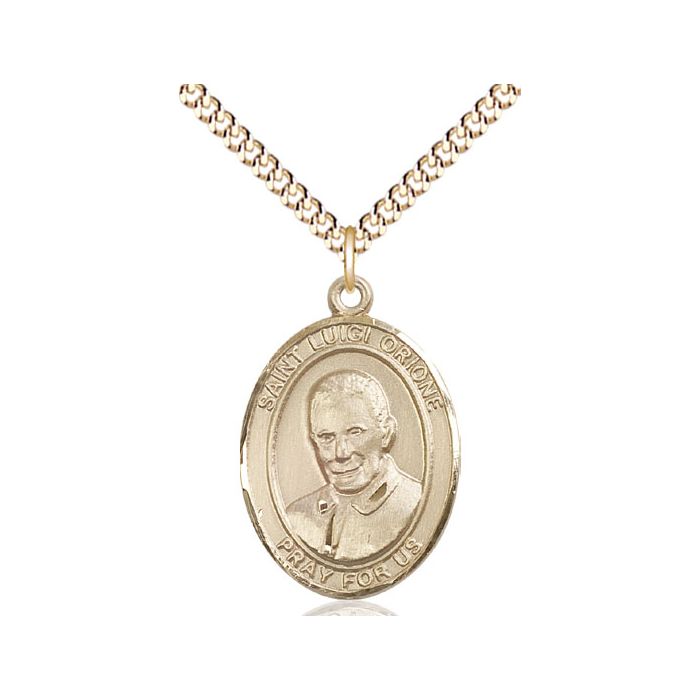 St. Luigi Orione Large Pendant