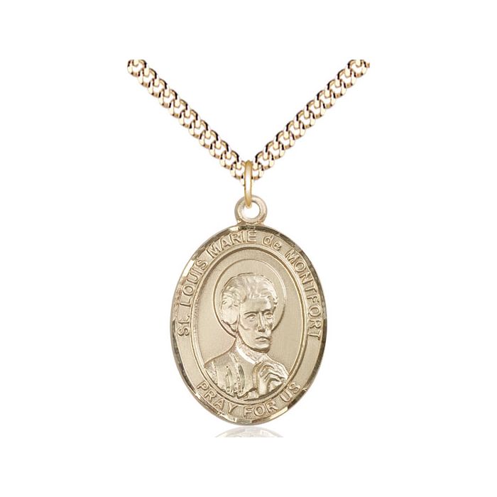 St. Louis Marie de Montfort Large Pendant