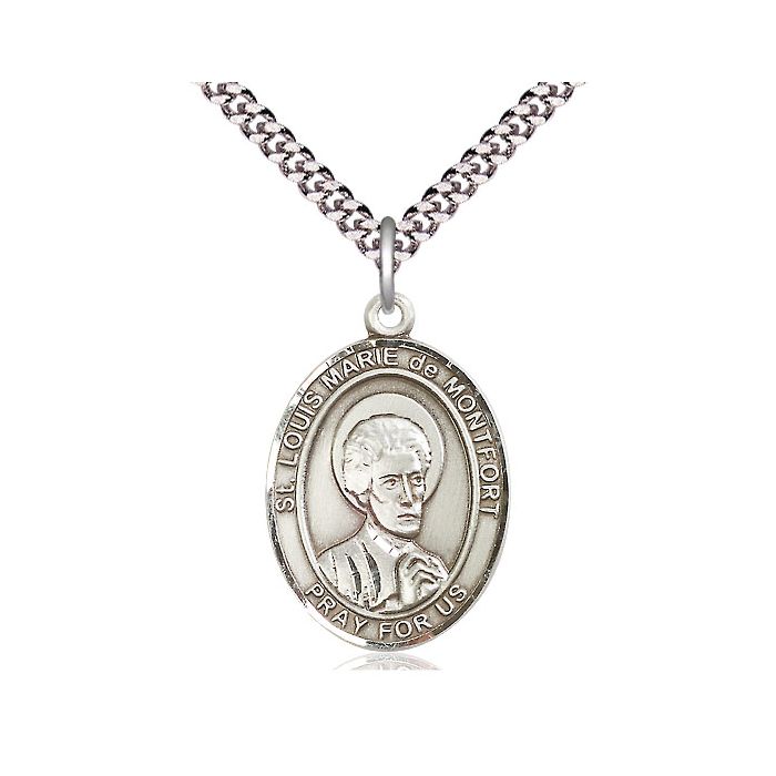 St. Louis Marie de Montfort Large Pendant