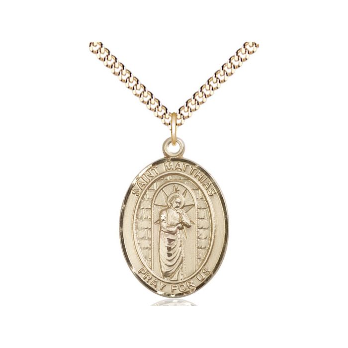 St. Matthias the Apostle Large Pendant