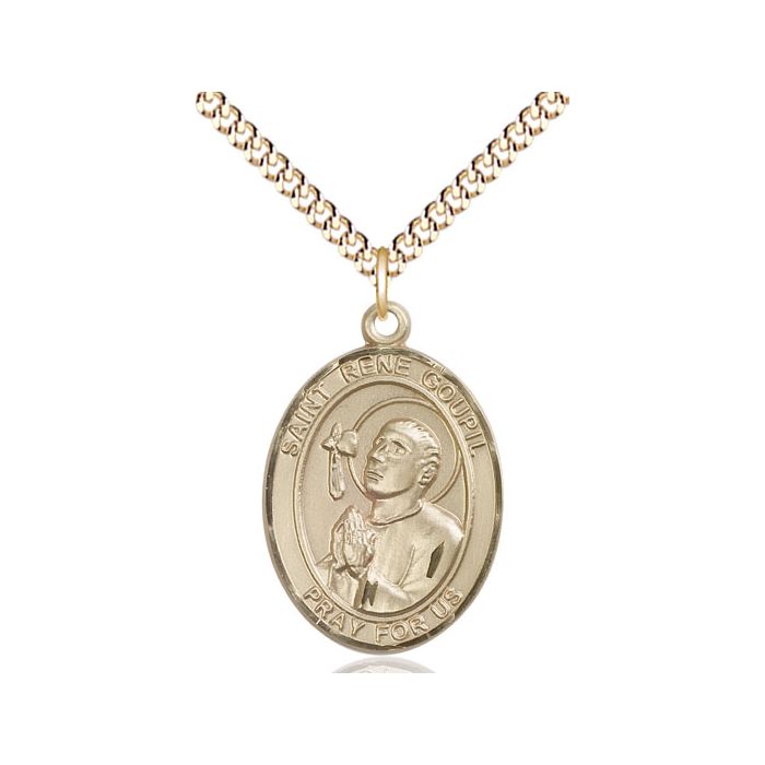 St. Rene Goupil Large Pendant