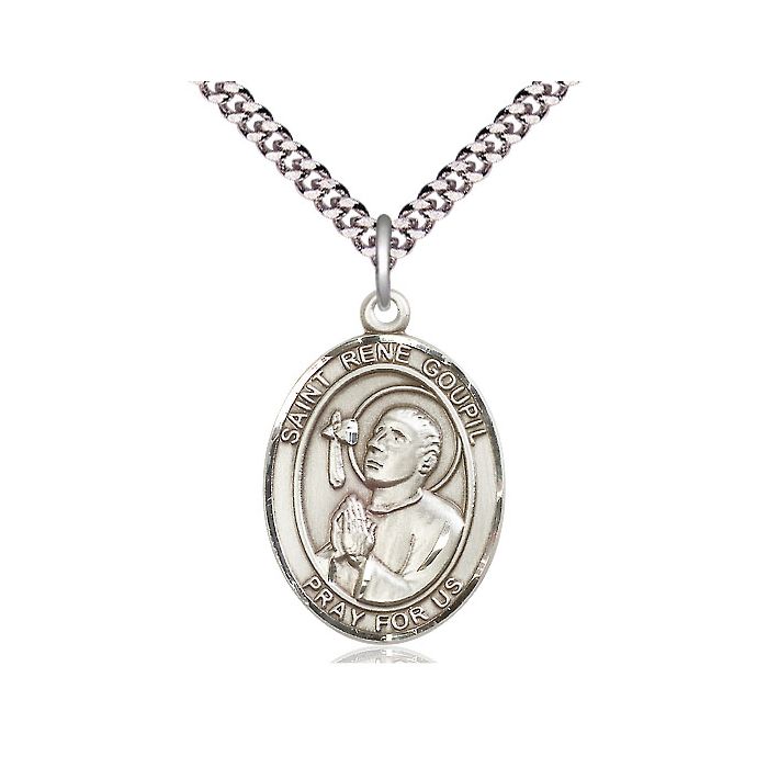 St. Rene Goupil Large Pendant