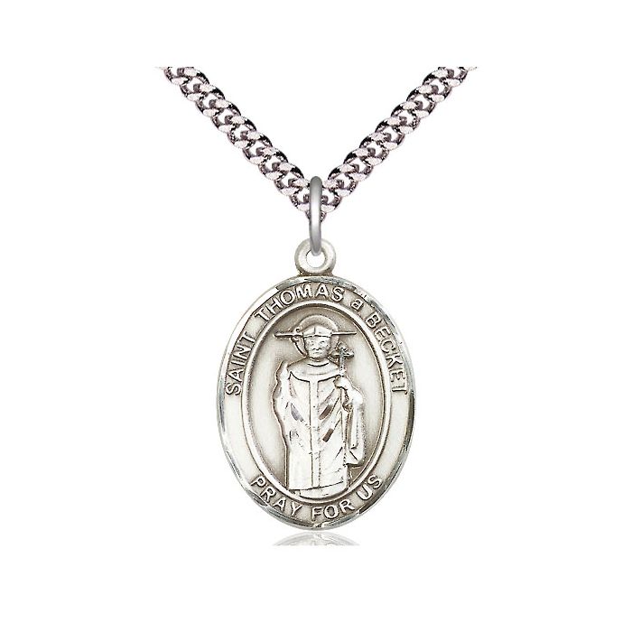 St. Thomas A Becket Large Pendant