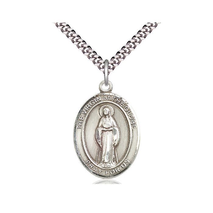 Virgin of the Globe Large Pendant