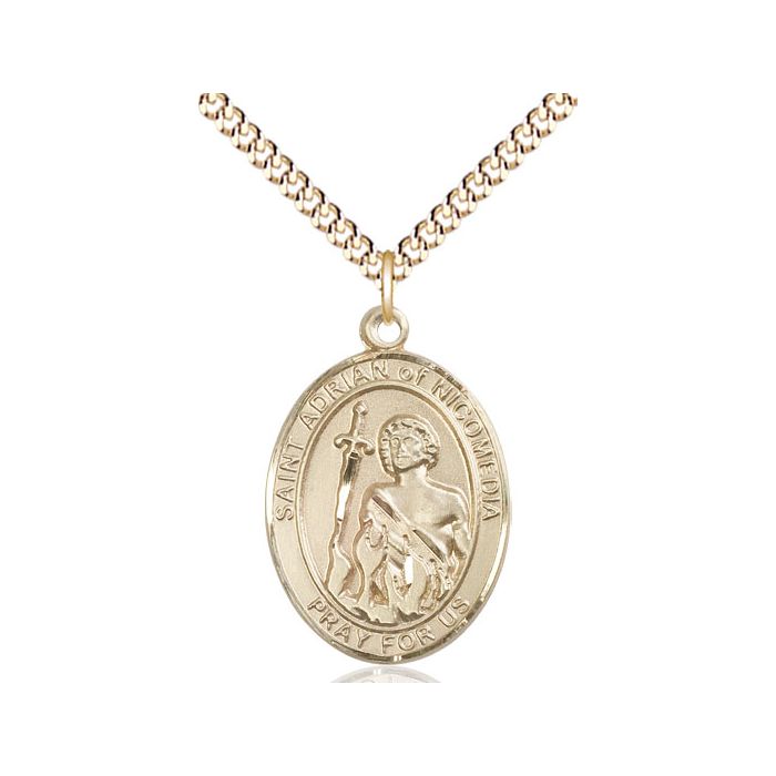 St. Adrian of Nicomedia Large Pendant