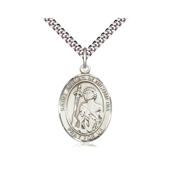 St. Adrian of Nicomedia Large Pendant