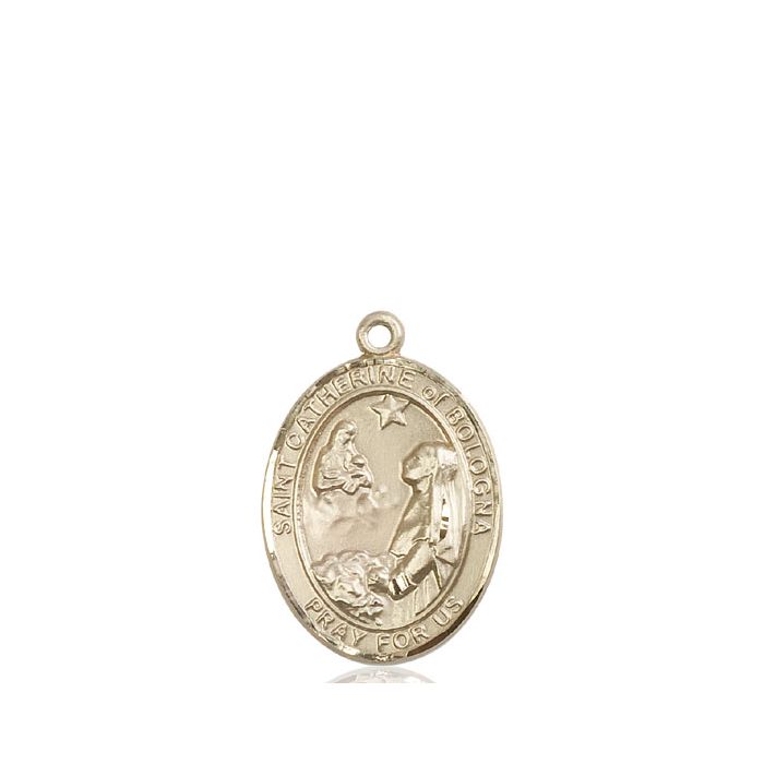 St. Catherine of Bologna Large Pendant