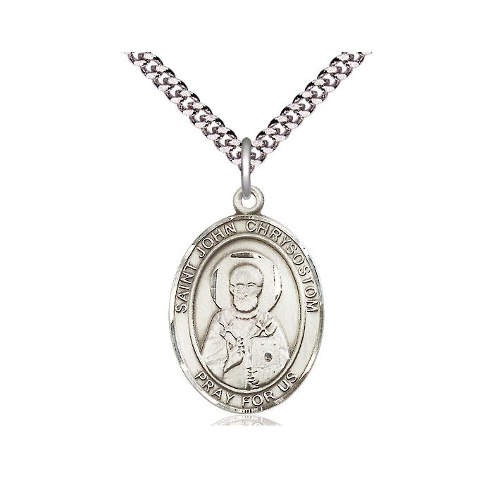 St. John Chrysostom Large Pendant