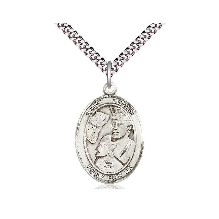 St. Edwin Large Pendant