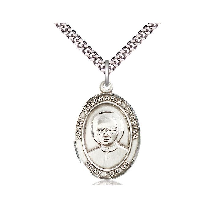 St. Josemaria Escriva Large Pendant