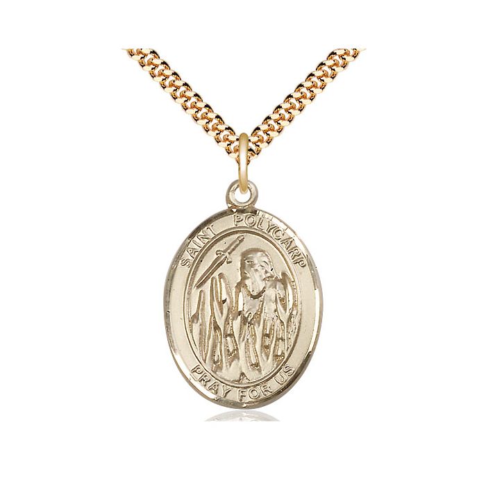 St. Polycarp of Smyrna Large Pendant