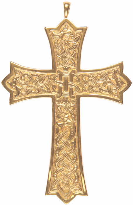 Pectoral Cross with Engraved Design