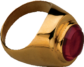 Artisitc Silver Bishop's Ring