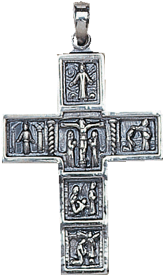 Small Sterling silver Pectoral Cross