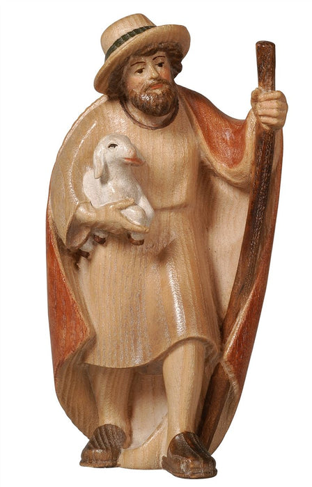Pema Shepherd With Stick And Lamb
