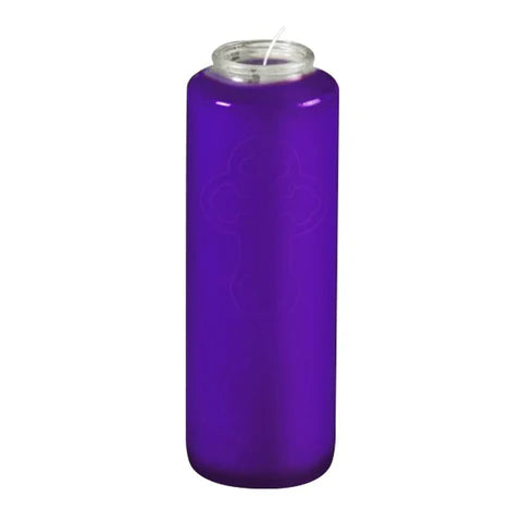 Root Candles Meditation Lights 6-7 Day Glass