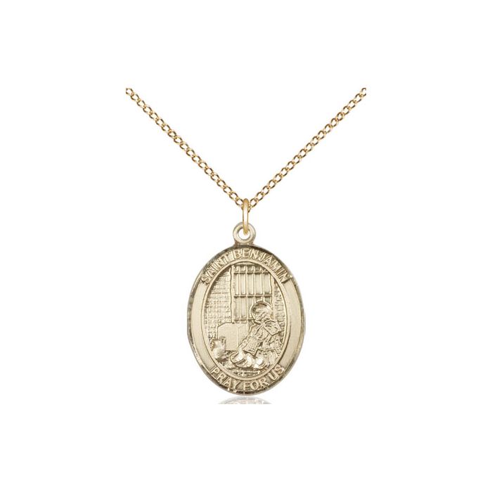 St. Benjamin Medium Pendant