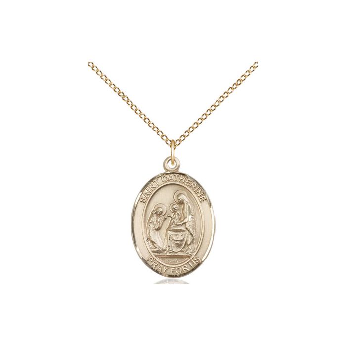 St. Catherine of Siena Medium Pendant