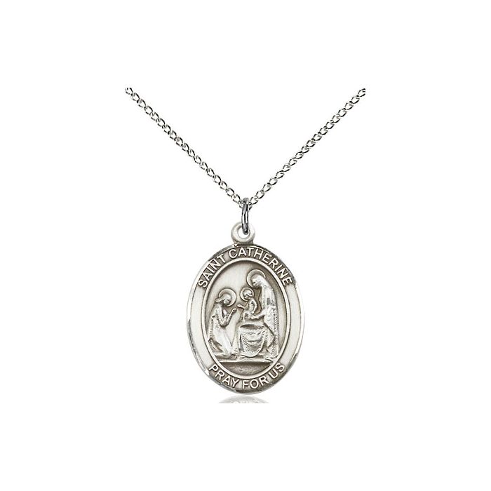 St. Catherine of Siena Medium Pendant