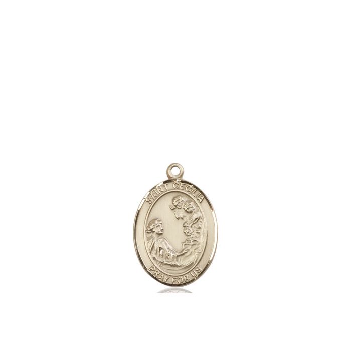 St. Cecilia Medium Oval Pendant