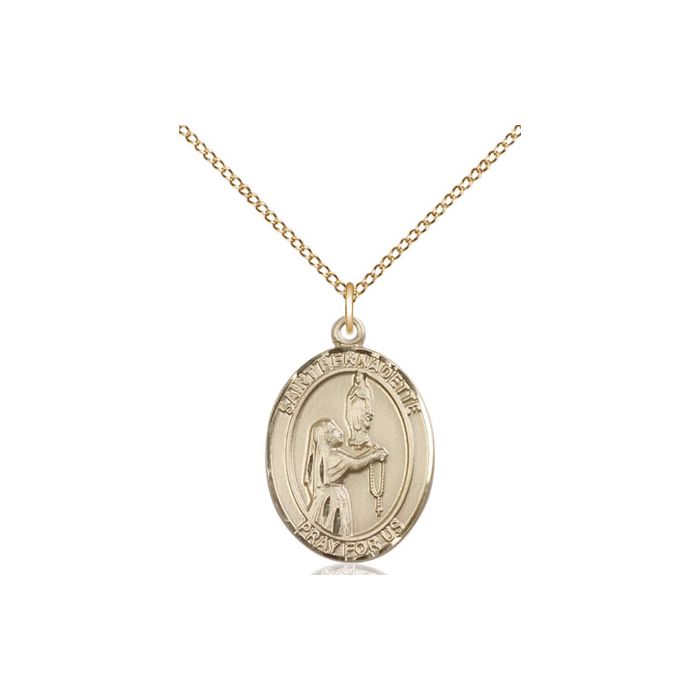 St. Bernadette Medium Pendant