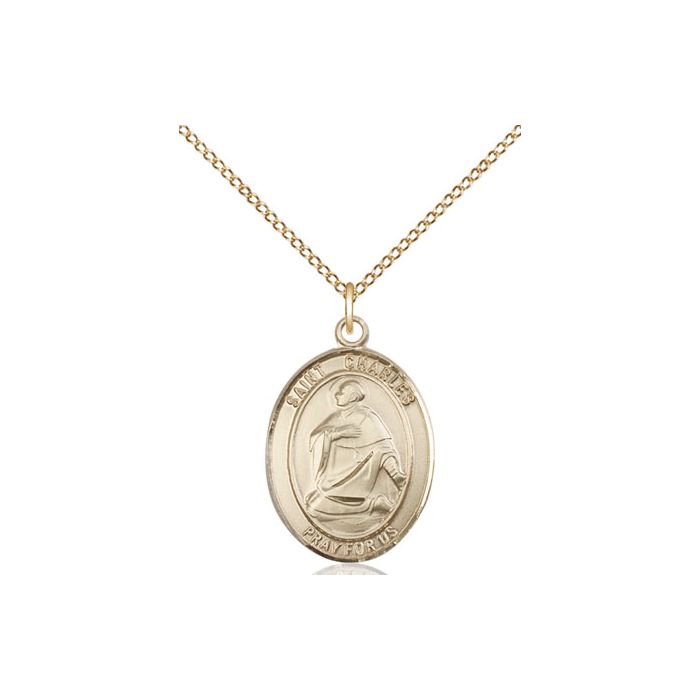 St. Charles Borromeo Medium Pendant