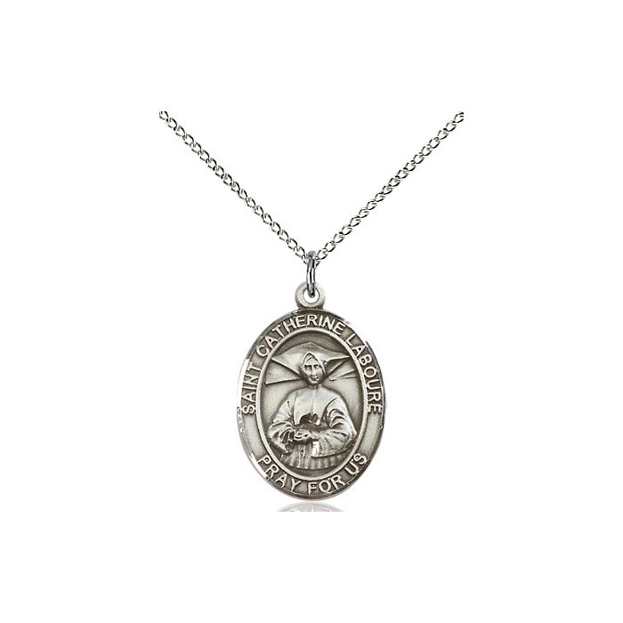 St. Catherine Laboure Medium Pendant