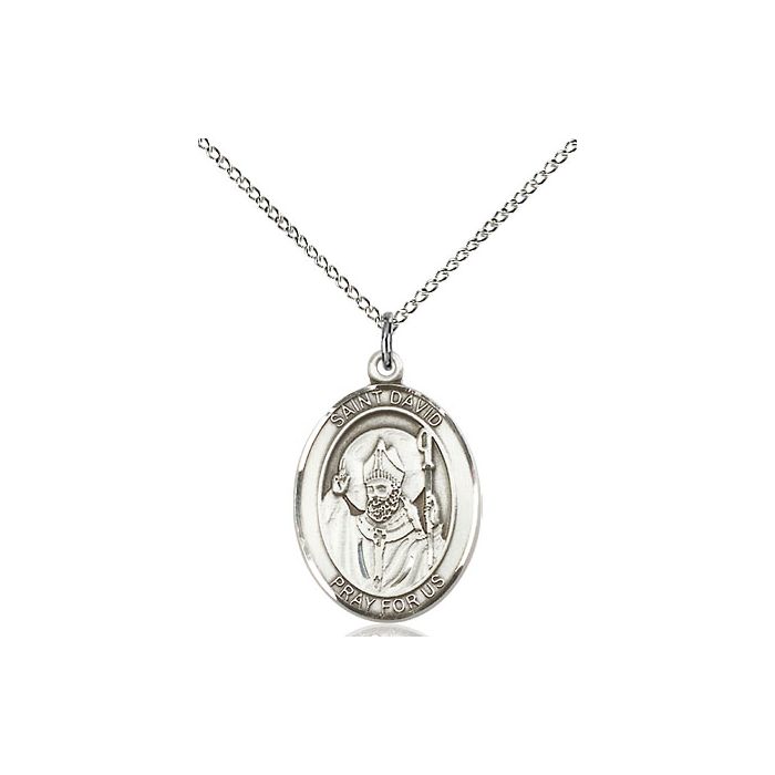 St. David of Wales Medium Pendant