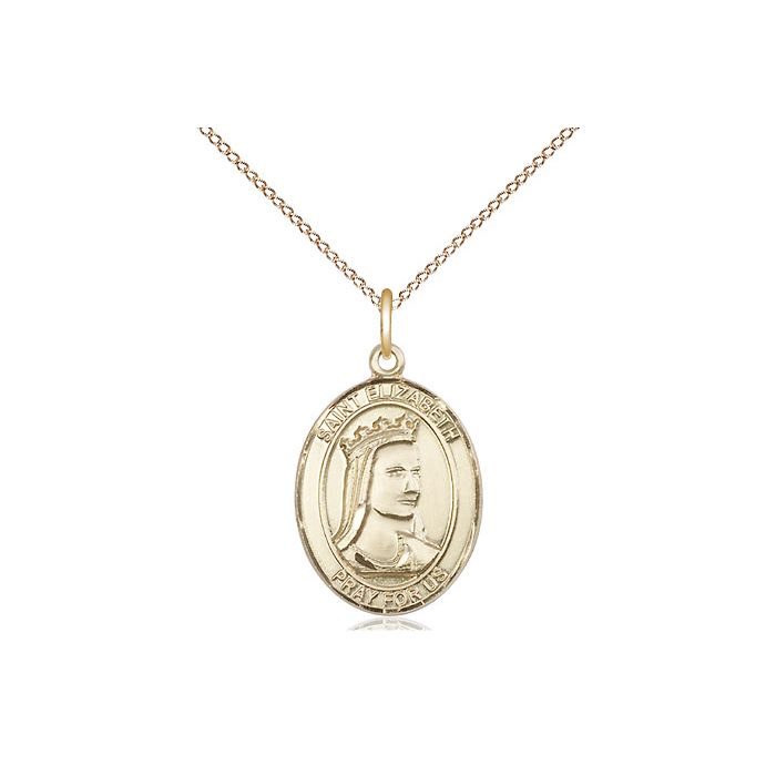 St. Elizabeth of Hungary Medium Pendant