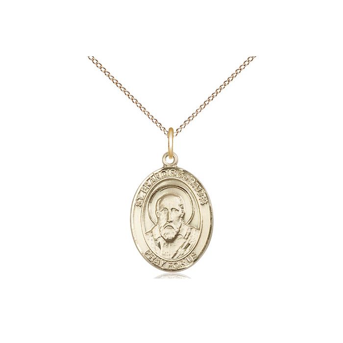 St. Francis de Sales Medium Pendant