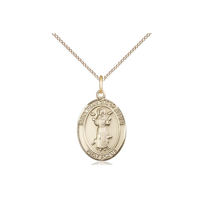 St. Francis of Assisi Medium Pendant
