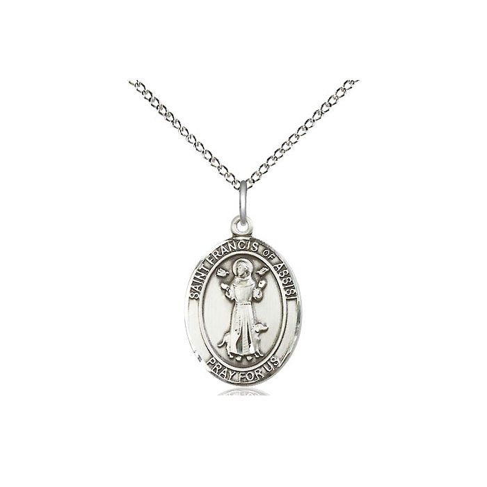 St. Francis of Assisi Medium Pendant