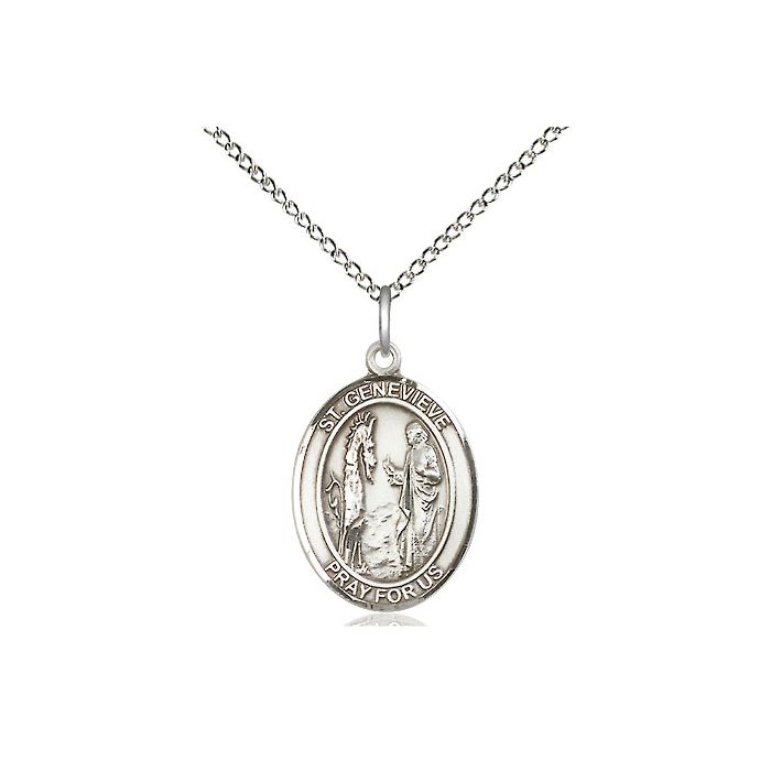 St. Genevieve Medium Pendant
